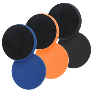 Applicateur en éponge métallique en <span class=keywords><strong>tissu</strong></span> durable pour tampons de polissage de voiture, logo personnalisé, kit médical fonctionnel pour le voyage et le rangement - Product Image 1