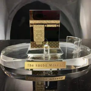 Goedkope Crystal Building Miniatuur Kaaba JB002