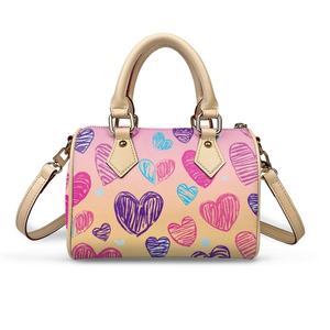 <span class=keywords><strong>Bolso</strong></span> Bandolera Boston <span class=keywords><strong>de</strong></span> Camuflaje Personalizado para Mujer, <span class=keywords><strong>de</strong></span> Alta Calidad, <span class=keywords><strong>Impermeable</strong></span>, <span class=keywords><strong>de</strong></span> Cuero PU - Product Image 1