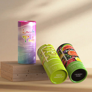 Envase de Cartón para Cápsulas de Lavandería con Impresión a Cuatro Colores, Reciclable, Producto para el Hogar, Pedido Personalizado - Product Image 2