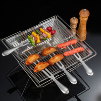 Lot de 2 fourchettes à viande robustes en acier inoxydable pour barbecue, pique-nique en plein air, cuisine à domicile, cuisson du bœuf et de l'agneau