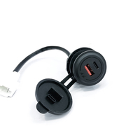 Chargeur USB 12/24V USB A&C pour accessoires de siège de bus pour passagers