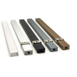 Surface de la lampe linéaire moderne Profil led en aluminium YG-F019 extrusion de canal en U Couverture PC pour éclairage à bande flexible Ld - Product Image 5