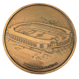 Souvenirs Cadeaux Logo Personnalisé Pur 24 <span class=keywords><strong>k</strong></span> Plaqué Or pièce de Monnaie En Métal - Product Image 3