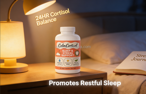 Capsules Adaptogènes pour la Gestion du Cortisol : Soulagement du Stress, Soutien du Sommeil et Équilibre du Système Nerveux – Formule Marque Blanche - Product Image 4