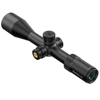 Lunette de tir WESTHUNTER HD GEN2 6-24X50 SFIR FFP Zero Stop avec lentille HD, viseur rouge éclairé, précision longue portée pour la chasse, avec anneaux de montage