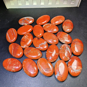 Piedra de <span class=keywords><strong>Jaspe</strong></span> Rojo Natural para Energía, Cristal de Palma, Gema Curativa, Decoración del Hogar, Tamaño de Bolsillo, para Regalo de Reiki, Precio al por Mayor - Product Image 2