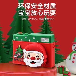 Kids Digital Camera Y3+ Red Christmas Santa Design Photo Video Music Game Toy - Product Image 4