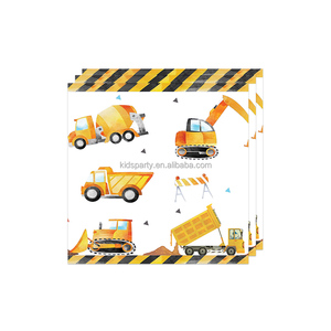Pelle Décorations <span class=keywords><strong>De</strong></span> Fête D'anniversaire Baby Shower Party Supplies <span class=keywords><strong>Vaisselle</strong></span> Jetable Set Cartoon Car Party Kit - Product Image 6