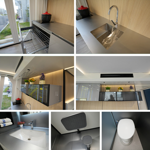 Fabricants de maisons préfabriquées à deux étages, <span class=keywords><strong>restaurant</strong></span> modulaire de luxe en conteneurs, maison mobile modulaire pour école, hôpital, hôtel - Product Image 4