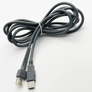 Cable USB de 2 Metros para Escáner de Código de Barras Datalogic QS6500 7000 1100i 100i 3200VS, Cable USB, Cable En Espiral RJ45 - Product Image 2