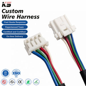 Molex ZH1.5ชิ้นส่วนอิเล็กทรอนิกส์หัวชุบดีบุกสองหัวเชื่อมต่อสายไฟชุดประกอบ - Product Image 1