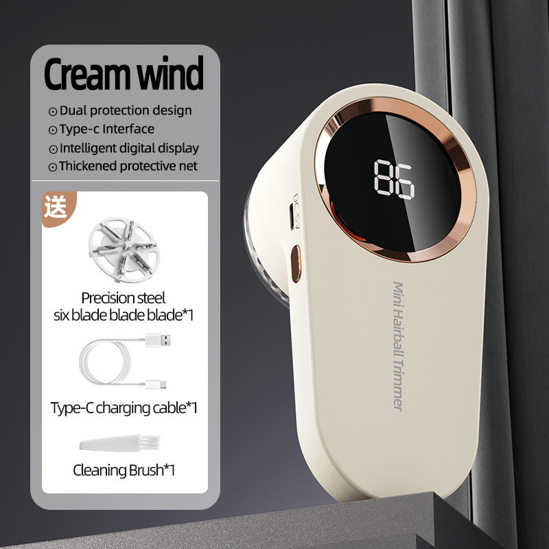 Tagliacapelli per palline di pelo-bianco-versione inglese per l'esportazione