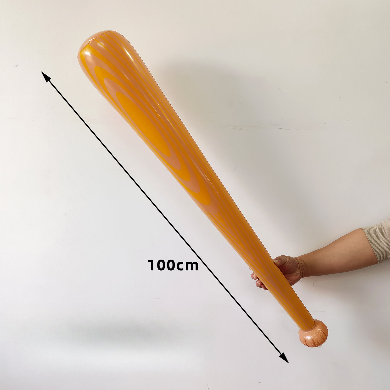 Batte de baseball en gros grain de bois 100cm