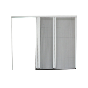 Mosquitera Retráctil de <span class=keywords><strong>Aluminio</strong></span> para Ventanas de Hoteles Modernos con Malla de Fibra de Vidrio - Product Image 1