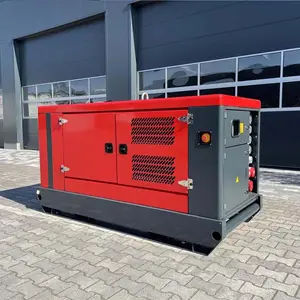 Generator AC 3 Fase 20 Kw 20 Kw, Generator Diesel Super Diam Kanopi Pabrik 25 Kva 25kva Harga Digunakan untuk Bank