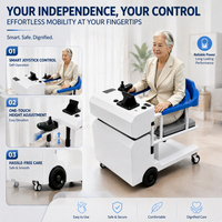 Chaise de transfert mobile intelligente fabriquée en Chine, télécommande Bluetooth, hauteur réglable électriquement pour les scénarios domestiques
