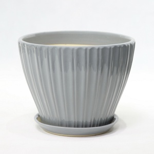 Macetas Pequeñas de Cerámica de Diseño Moderno para Hogar, Oficina, Jardín, Uso en Exteriores, Exhibición en Centros Comerciales, Venta al por Mayor de Fábrica - Product Image 4