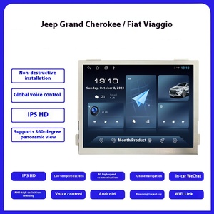 Adecuado para Jeep Grand Cherokee 2014-2017, <span class=keywords><strong>Android</strong></span>, Control Central, pantalla grande, navegación, reproductor de Radio para coche, Multimedia - Product Image 2