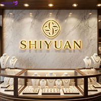 Enseigne LED personnalisée rétroéclairée pour commerce, enseigne lumineuse LED, enseigne 3D en acrylique pour la réception d'un salon de beauté