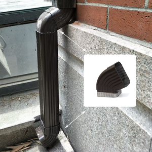 Coudes de gouttière à <span class=keywords><strong>90</strong></span> degrés, coudes de gouttière pour descente d'eau de pluie - Product Image 3
