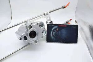 Cámara de inspección de periscopio de tubo de poste de alcantarilla HD con zoom 30X de rotación de 360 grados con láser y longitud ajustable 1 ~ 6M - Product Image 6