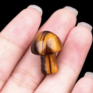 Ametista agata di pietra Mini fungo fai da te Micro foresta paesaggistica giardino vaso di fiori di cristallo artigianato decorazione - Product Image 4