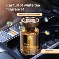 Diffuseur de parfum pour voiture en verre de 120 ml, diffuseur à bâtonnets d'huiles essentielles, parfum longue durée, élimination des odeurs, OEM, vente en gros