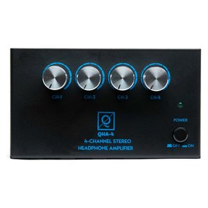 Amplificador de Auriculares de 4 Canales Qha Negro 063939 - Product Image 1