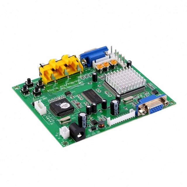 Arcade Game RGB/CGA/EGA/YUV to Dual VGA HD Video Converter Adapter Board GBS-8200