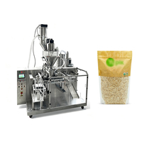 Machine d'emballage entièrement automatique certifiée CE pour sachets préformés, pour l'emballage et la scellage des flocons d'avoine et des granulés alimentaires