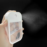 Flacon pulvérisateur vide rechargeable anti-fuite de 50 ml pour désinfectant pour les mains, avec porte-clés pour sac à main, poche, sac de sport