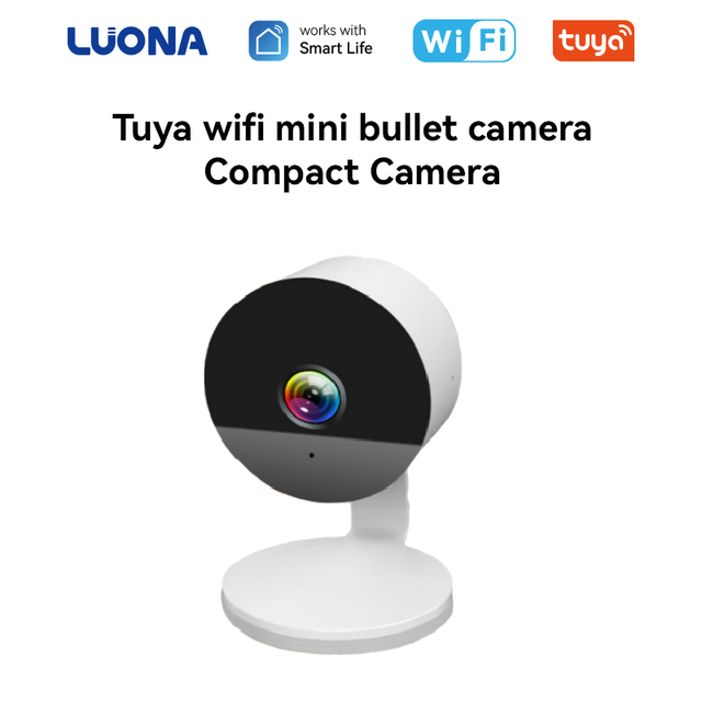 Smart Life 4MP Wireless Indoor Security Camera Human Motion Detection Instant APP Push Alarm Two-Way Talk IR Night Vision Camera