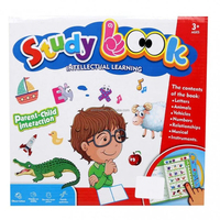 Niños Preescolar Educación Temprana Pcb Inglés Abc E-Book Audio Talking Book Set con Talking Pen