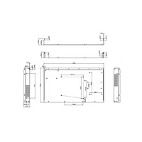 Fabrication de tôle 19 pouces 1U Atx Server Case Fabricants Custom Industrial Control 1U Rack Mount Chassis Enclosure