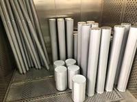 Elemen Filter Sinter 7 Lapis yang Dapat Disesuaikan, Saringan Filter Sinter Baja Tahan Karat 304, Tabung Filter