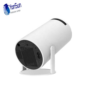 4K Android 11 <span class=keywords><strong>WiFi</strong></span> <span class=keywords><strong>Bluetooth</strong></span> 720P HD HY300 Proyector inteligente Mini proyector de video portátil para cine en casa - Product Image 1