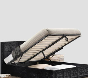 Sofá Cama Plegable Resistente de 150 cm con Mecanismo de Elevación de Hierro con Resorte de Gas y Caja de Almacenamiento Oculta - Product Image 5