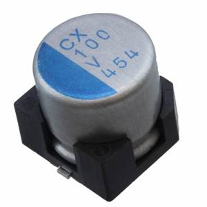PCX1V101MCS1GS Componentes Electrónicos Originales de Proveedores, Nuevo Condensador de Aluminio Polimérico 100UF 20% 35V SMD - Product Image 1