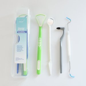 Cura quotidiana igiene dentale da viaggio a portata di mano borsa strumenti odontoiatrici Kit raschietto lingua gancio sonda per ortodontista - Product Image 1