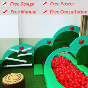 Premium Modern Indoor Playground Soft Play Equipment Set for Kids Commercial Children's Playground with Slide and Ball Pool - Product Image 2