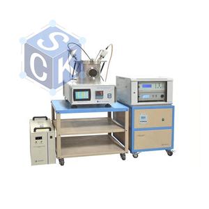 맞춤형 실험실 플라즈마 마그네트론 스퍼터링 코터 세 스퍼터링 소스 <span class=keywords><strong>RF</strong></span>/DC 전원 공급 장치 아연 도금 신규 - Product Image 1