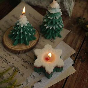 Bougies de Noël Bougies en forme d'arbre de Noël Bougies d'aromathérapie avec <span class=keywords><strong>service</strong></span> personnalisé - Product Image 6