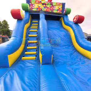 Outdoor commercial grade giant birthday gift <b>inflatable</b> slide for kids toboggan gonflable party bouncy castle - Product Image 2