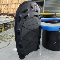 Bodyboard gonflable, traîneau de sauvetage aquatique, tapis flottant gonflable, traîneau de sauvetage pour jet ski, pour le sauvetage en mer