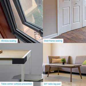 Ruban isolant en mousse auto-adhésif à cellules fermées personnalisé à prix <span class=keywords><strong>d</strong></span>'usine pour <span class=keywords><strong>d</strong></span>énudage de fenêtre de Construction en <span class=keywords><strong>bois</strong></span> métallique - Product Image 6