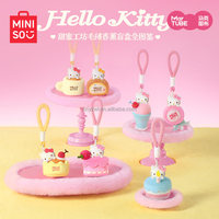 Caja Sorpresa Oficial Original MINI de Personajes Sanrio, Serie Hell0Kity Sweet Workshop, Peluche, Regalo de Cumpleaños