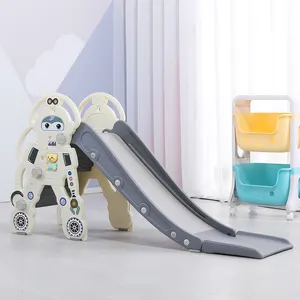 mini slide ayunan anak-anak Suppliers-Set Mainan Ayunan Plastik Bayi Anak-anak, Mainan Perosotan Dalam Ruangan untuk Tempat Bermain Dalam Ruangan Bayi Balita Mini