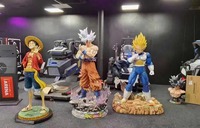 Dragon Ball Anime Character Sculpture Célèbre Figure en Résine Statue Goku Vegeta grandeur nature