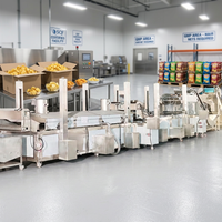 Máquina para Hacer Papas Fritas de Alta Resistencia, Sistema de Corte Automático Robusto para la Producción de Snacks de Gran Volumen y Consistencia